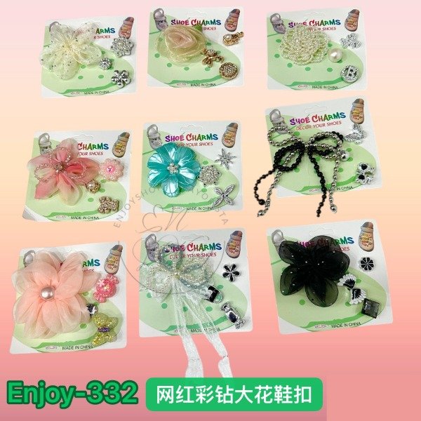 PINES PIN DE CROCS FLOR Y DECORACION VARIOS ENJOY332 · 2