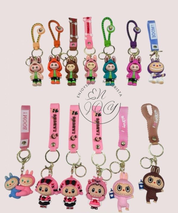 OFERTA LLAVEOS DE GOMA CAPYBARA LABUBU · 4