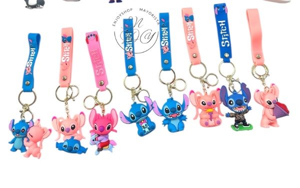 OFERTA LLAVERO DE GOMA STITCH LILO · 3