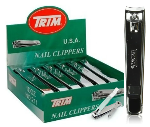 12 Corta Uñas Trim Acero Inox varios medidas · 3