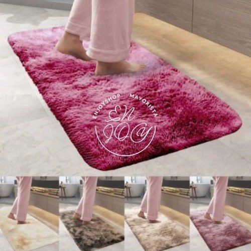 Alfombra De Peluche 40x60cm Suave Decorativa 23787 · 2