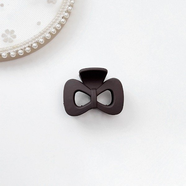 4.5CM BROCHES DE PELO NEGRO X12 · 2