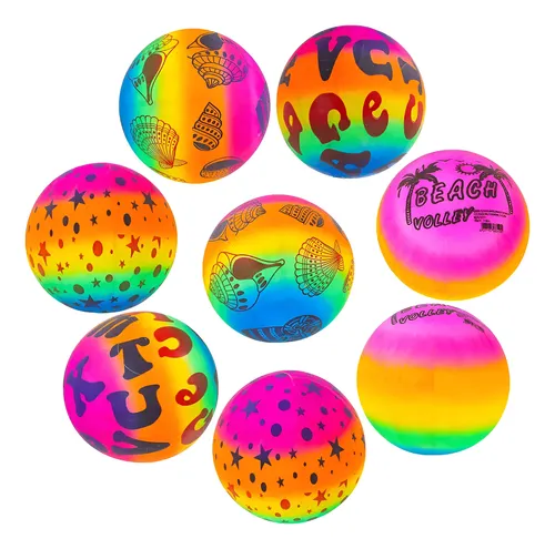 PELOTA GOMA PLAYA VERANO INFLABLE INFANTIL · 2