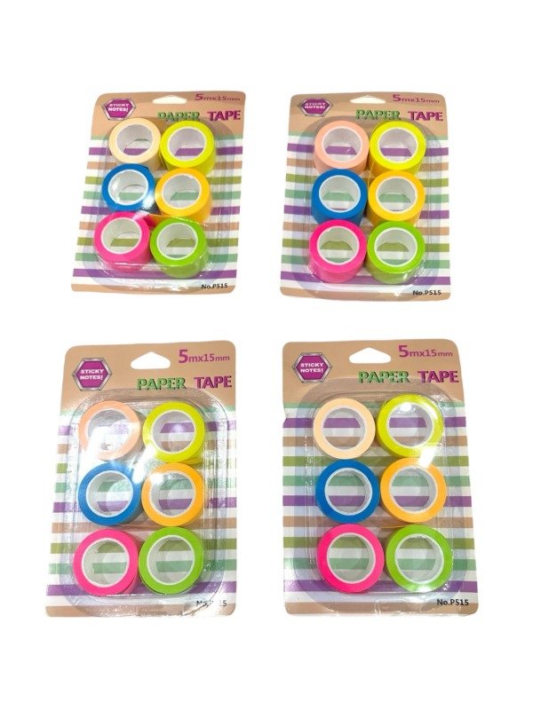 CINTA ESCOLAR POR 6PCS DECORATIVO · 4