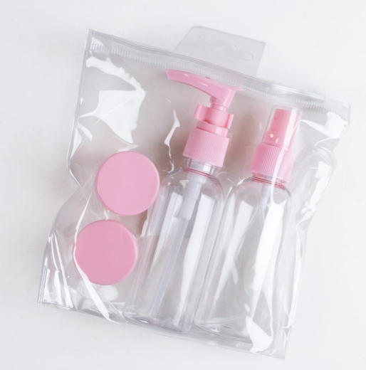 12 Kit Frascos Para Viaje Neceser Para Maquillaje Liquido Crema · 3