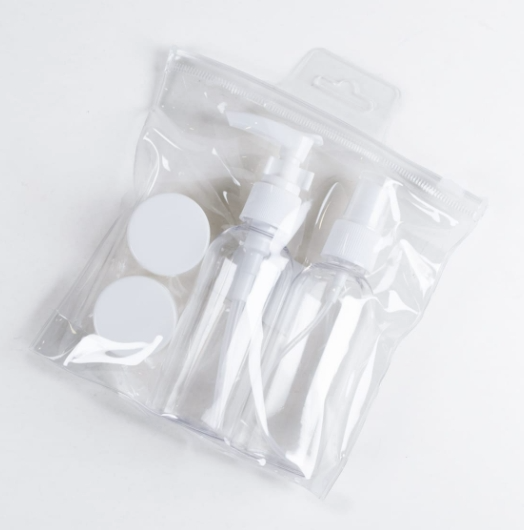 12 Kit Frascos Para Viaje Neceser Para Maquillaje Liquido Crema · 4