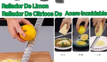 Rallador Fino Reposteria Citricos Mango Color Surtido · 2