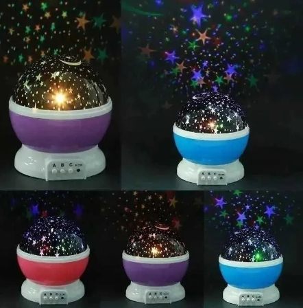 VELADOR ESTRELLAS GORATORIO PROYECTOR LUZ DE NOCHE · 2