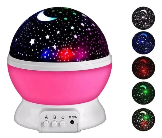 VELADOR ESTRELLAS GORATORIO PROYECTOR LUZ DE NOCHE · 5