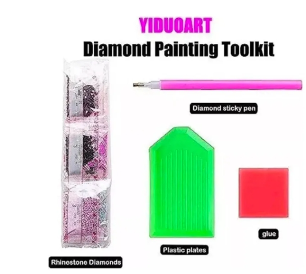 PINTURA DIAMANTE 40X50CM KIT · 2