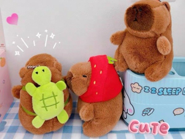 LLAVERO PELUCHE CAPIBARA X1 Surtido · 3