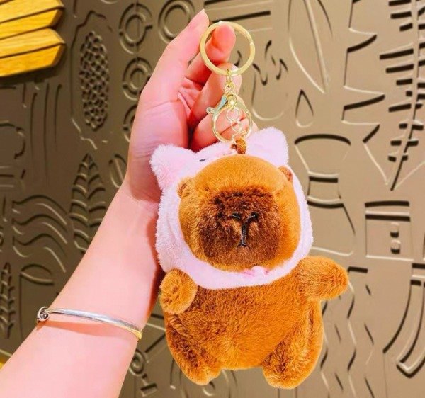 LLAVERO PELUCHE CAPIBARA X1 Surtido · 5