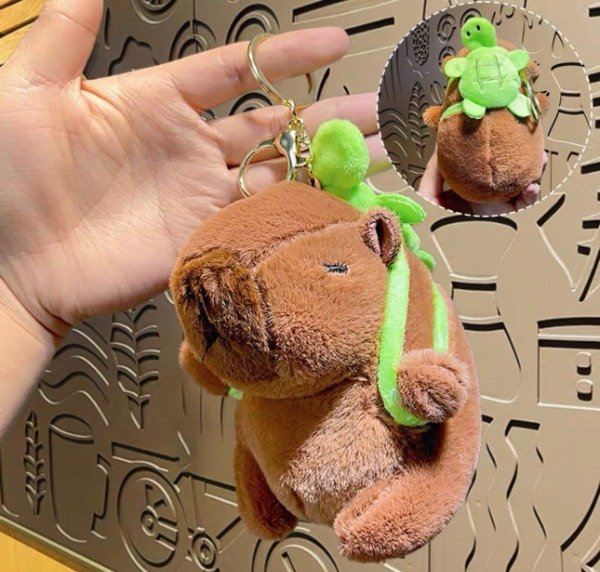 LLAVERO PELUCHE CAPIBARA X1 Surtido · 6