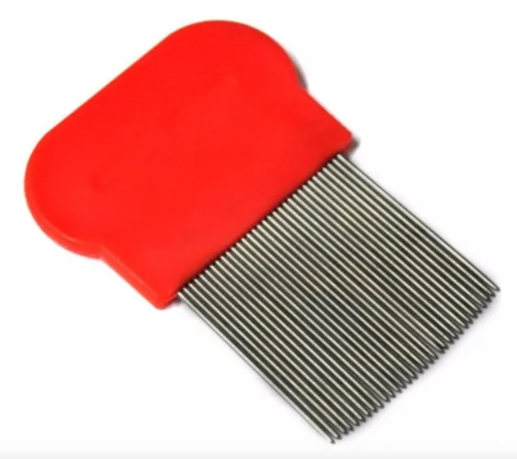 PACK X12 PEINE FINO PIOJOS LIENTRES ACERO INOXI · 2