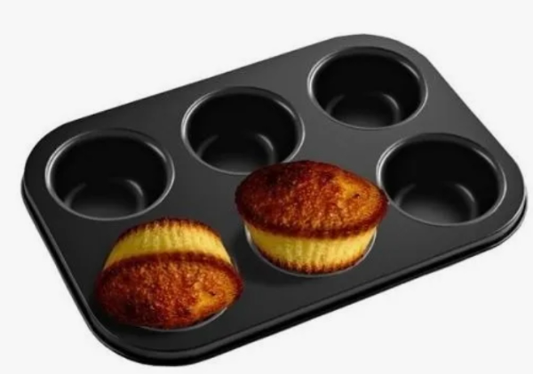 Molde Fuente Antiadherente Muffins Cupcakes X 6 Reposteria 21626 · 4