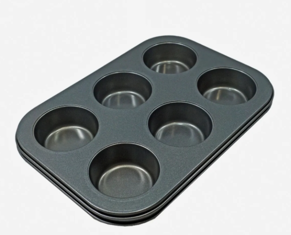 Molde Fuente Antiadherente Muffins Cupcakes X 6 Reposteria 21626 · 5