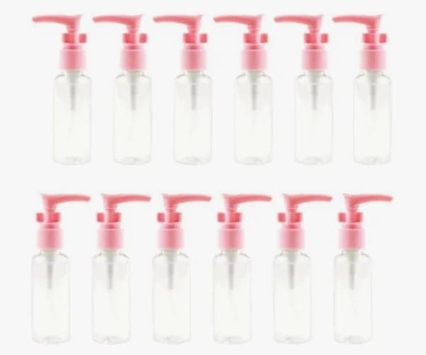 Botella Dispenser Plástico Cremas 50cc Recargable Cosmético · 2